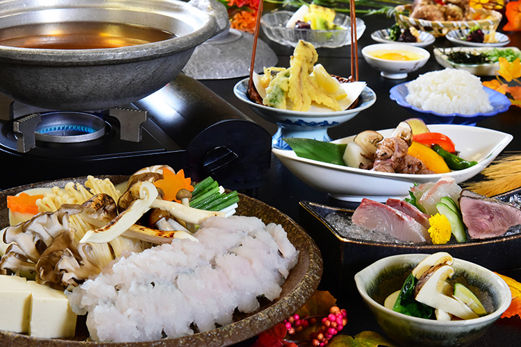 寛ぎの京座敷で愉しむ季節会席